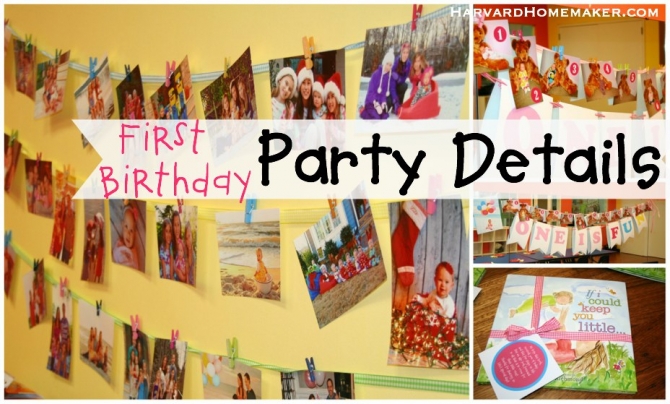 diy 1st birthday