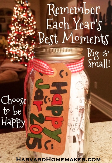 Happy Jar - Choose to be Happy Each Year!