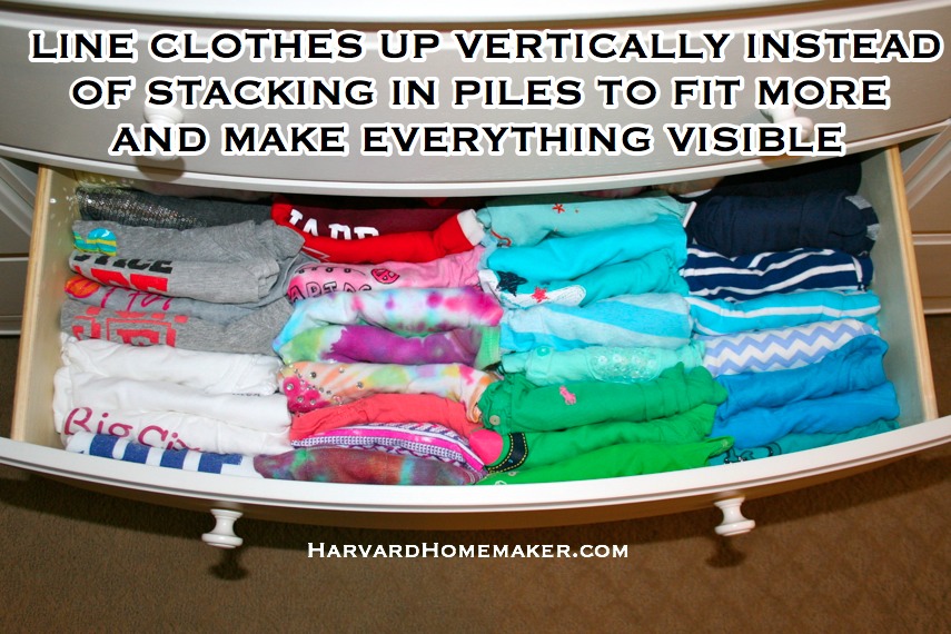 Line Clothes Up Vertically