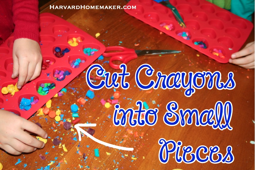 Melted Crayons_Cut into Pieces