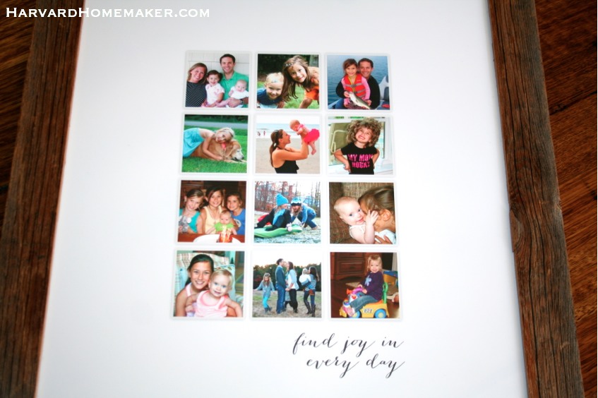 Find Joy in Every Day Custom Collage - There are Memories Being Made All Around You! - Harvard Homemaker