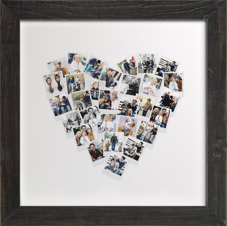 Snapshot Heart Collage Art